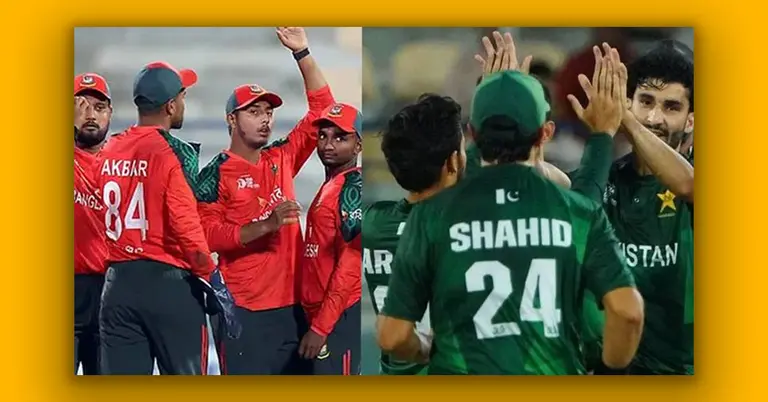 বাংলাদেশ-পাকিস্তান ক্রিকেট দল